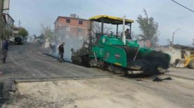 Ordu'da sıcak asfalt seferberliği: Korgan'da 2,5 kilometre yenilendi