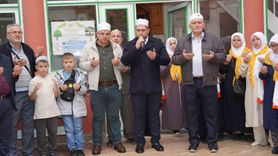 Pınarhisar’dan 57 kişilik umre kafilesi dualarla uğurlandı