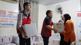 Sadakataşı Derneği Lübnan'da Filistin Mültecilerine Yardımda Bulundu