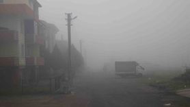 Sakarya'da yoğun sis görüşü azalttı