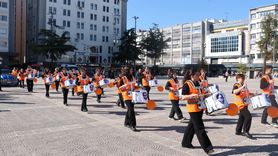 Samsun'da Lösemili Çocuklar Haftası İçin Farkındalık Yürüyüşü