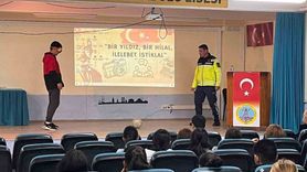 Selendi'de Öğrencilere Trafik Kuralları Eğitimi