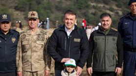 Selimiye'de 5 bin fidan toprakla buluştu