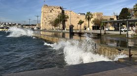 Sinop'ta Fırtına ve Yüksek Dalgalar