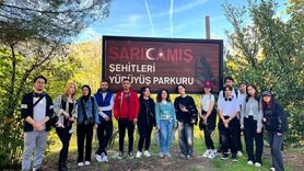 SUBÜ öğrencileri Yuvacık Barajı çevresinde doğa yürüyüşü düzenledi