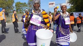 Tanzanyalı Masailer 47. Avrasya Maratonu'nda Su Farkındalığı İçin Koştu