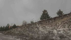 Tavşanlı'da Ceviz Büyüklüğünde Dolu Yağışı Hayatı Olumsuz Etkiledi