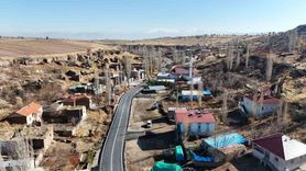 Tomarza'da 3 Mahallenin Ana Yollarında Sıcak Asfalt Çalışması Tamamlandı