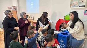 Tomarza MYO Öğrencilerinden Anaokuluna Sıfır Atık ve Geri Dönüşüm Eğitimi