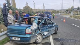 Uşak’ta Tır ve Otomobil Çarpışması: 1 Yaralı