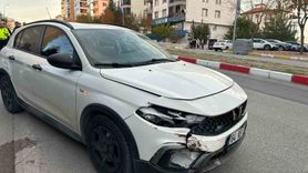 Uşak'ta Trafik Kazası: İki Yaralı