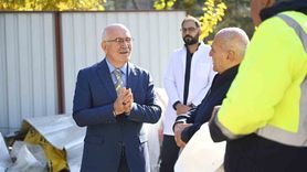 Uşak Üniversitesi Diş Hekimliği Fakültesi Hastanesi inşaatını Rektör Prof. Dr. Ekrem Savaş yerinde inceledi