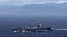 USS Gerald R. Ford öncülüğündeki ABD saldırı grubu Karayipler'e ulaştı