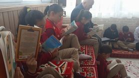 Yeni Kültür Odasında Kitap Okuma Etkinliği