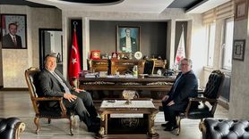Zonguldak BEUN Rektörü Özölçer'den Kaymakam Yılmaz'a Ziyaret
