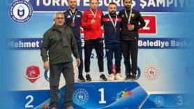 ADÜ'lü güreşçi Muhammet Emin Çakır Türkiye Şampiyonu
