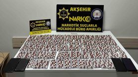 Akşehir’de uyuşturucu operasyonu: bin 200 hap ele geçirildi, 1 tutuklama
