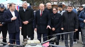 Alaca'da yerli ve milli silahlar öğrencilerin dikkatini çekti