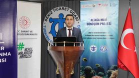 Aliağa Körfezi'nde Mavi Dönüşüm Projesi tanıtıldı