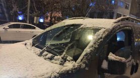 Ardahan'da kar etkili: Kent merkezi beyaza büründü