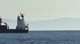 Avcılar’dan görünen Uludağ’ın karlı zirvesi