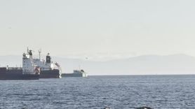 Avcılar Sahilinden Görünen Karlı Uludağ Zirvesi