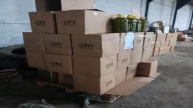 Aydın'da 931 litre sahte bitkisel yağ ele geçirildi