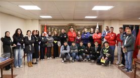 Ayhan, T3 Vakfı Bayburtlu Gençlerini Bakanlıkta Ağırladı