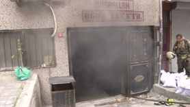 Bağcılar'da tekstil atölyesinde yangın — maddi hasar oluştu