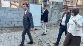 Bağlar Kaymakamı Necdet Özdemir metruk binaları yerinde inceledi