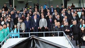 Bakan Bak Soma'da Nazım Yavuz Stadyumu'nun Açılışını Yaptı