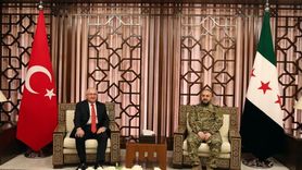 Bakan Güler Şam'da Suriye Savunma Bakanı Ebu Kasra ile görüştü