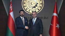 Bakan Kacır, Ummanlı Bakan Qais Mohammed Al Yousef'i Ağırladı