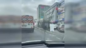 Başakşehir'de banka çıkışında silahlı gasp girişimi: İş adamı karşılık verdi, zanlılar kaçtı