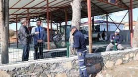 Başkan Tatık Güzelköy Mahallesi Sosyal Tesisi'ndeki Onarımları Yerinde İnceledi