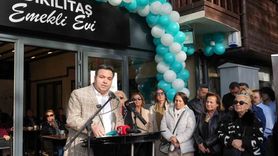 Beşiktaş'ta Dikilitaş Emekli Evi açıldı