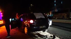 Beyşehir'de doğum günü yolculuğunda kaza: 4 yaralı