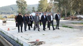 Bilal Saygılı Efes Büyük Kanal Projesi ve Tarım Çalışmalarını Yerinde İnceledi