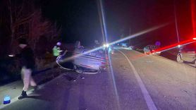 Bilecik'te kontrolden çıkan otomobil takla attı: Alkollü sürücü ağır yaralandı