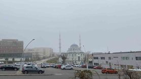 Bolu'da Sabah Sisleri Şehri Örtüledi