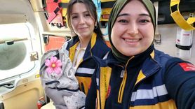 Bozdoğan’da ambulans doğumu: Anne ve sağlıklı kız bebek hastaneye sevk edildi