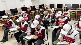 Bozüyük'te Yavuz Sultan Selim Ortaokulu'nda okul geçidi görevlisi eğitimi