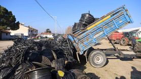 Bursa Büyükşehir’den çiftçiye çevreci destek: eski plastik borular yeni damla hortuma dönüşüyor