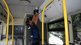 Bursa otobüslerinde kapı kameralarıyla güvenlik güçlendi