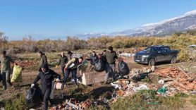 Büyük Menderes Deltası'nda çevre temizliği seferberliği