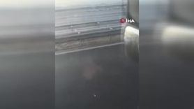 Büyükçekmece'de emniyet şerdi kavgası: Sürücü aracını yumrukladı