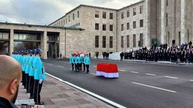 Cemal Öztürk için TBMM'de cenaze töreni