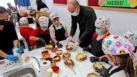 Çeşme Namık Kemal İlkokulu'nda Kumpir Hazırlama Etkinliği