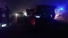 Çorum'da sahte plakalı araç PTS uyarısıyla durduruldu