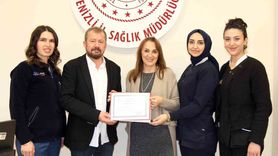 Denizli'de Bebek Dostu Hastanelere Teşekkür Belgeleri Takdim Edildi